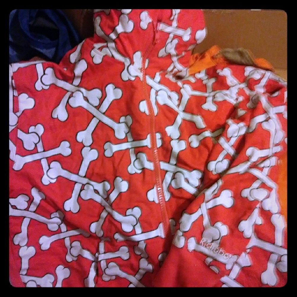 This is a brand new kidrobot sweater jacket